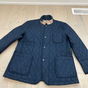 Burberry Quilted Blue Jacket